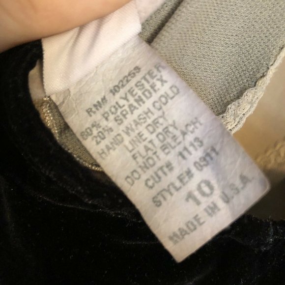 VTG Girl Howdy Swimsuit One Piece Black Velvet - Picture 8 of 8